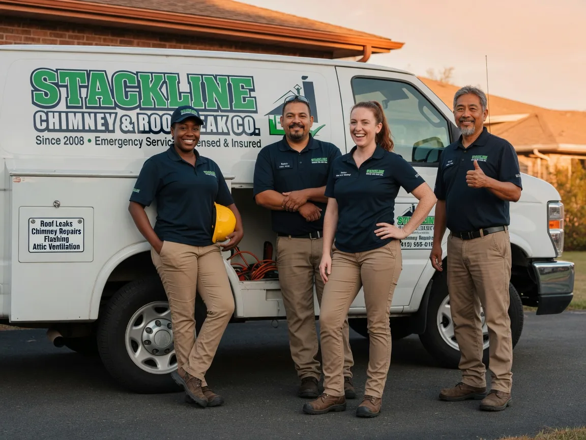 Chimney flashing repair company in Alden, KS